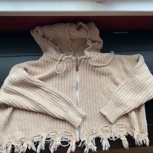 Cropped sweater